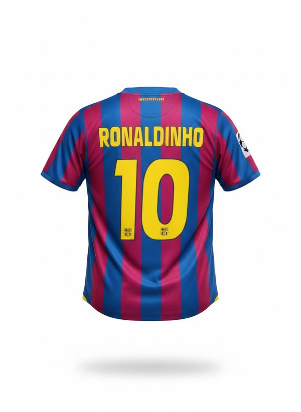 Barcelona Retro 2006 Final UCL #10 Ronaldinho