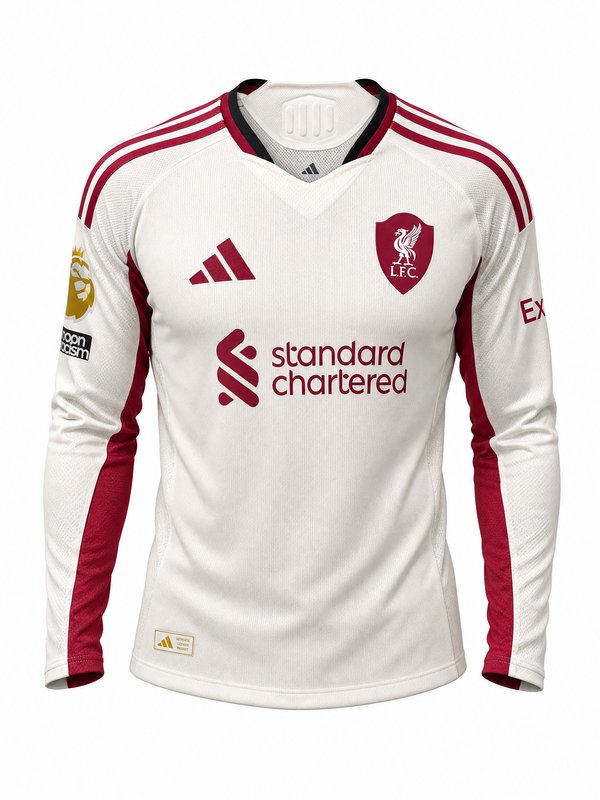 Liverpool FC 25/26 Visitante Mangas Largas - #11 Salah 