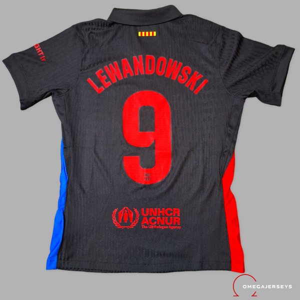 Jersey Barcelona Away 24/25 #9 Lewandowski 