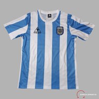 Jersey Retro Argentina 1986 #10 Maradona