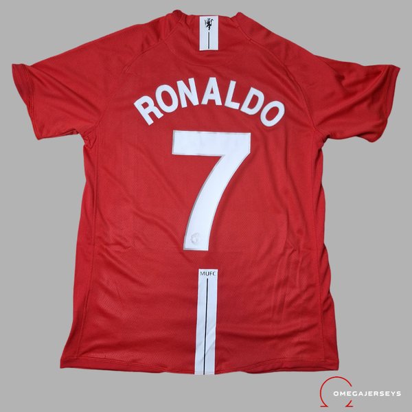 Jersey Retro Manchester United #7 Ronaldo