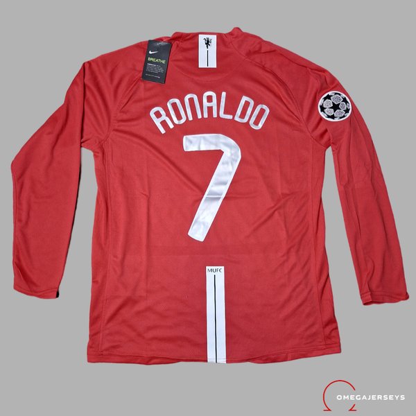 Jersey Retro Manchester United #7 Ronaldo