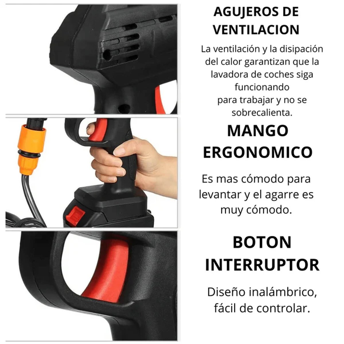 Hidro Lavadora Portátil Inalámbrica - 2