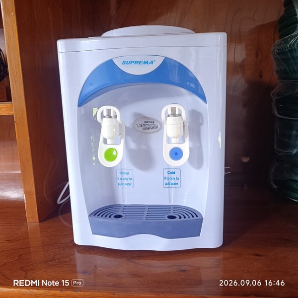 DISPENSER DE MESA PARA AGUA FRIA Y NATURAL MARCA SUPREMA