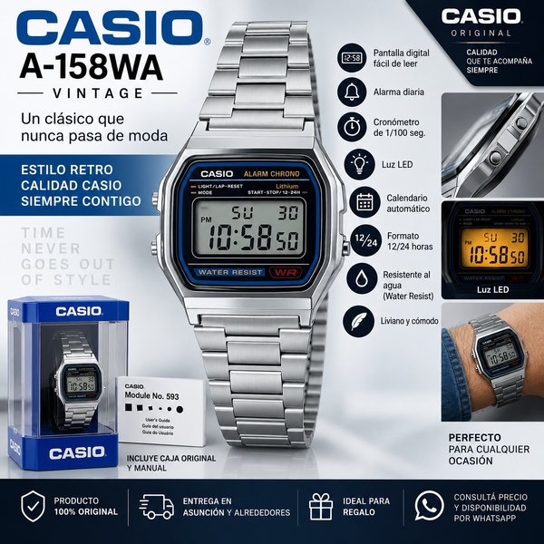 CASIO A+158WA