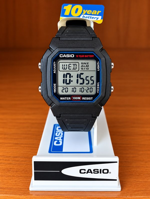 RELOJ CASIO W-800-1AV