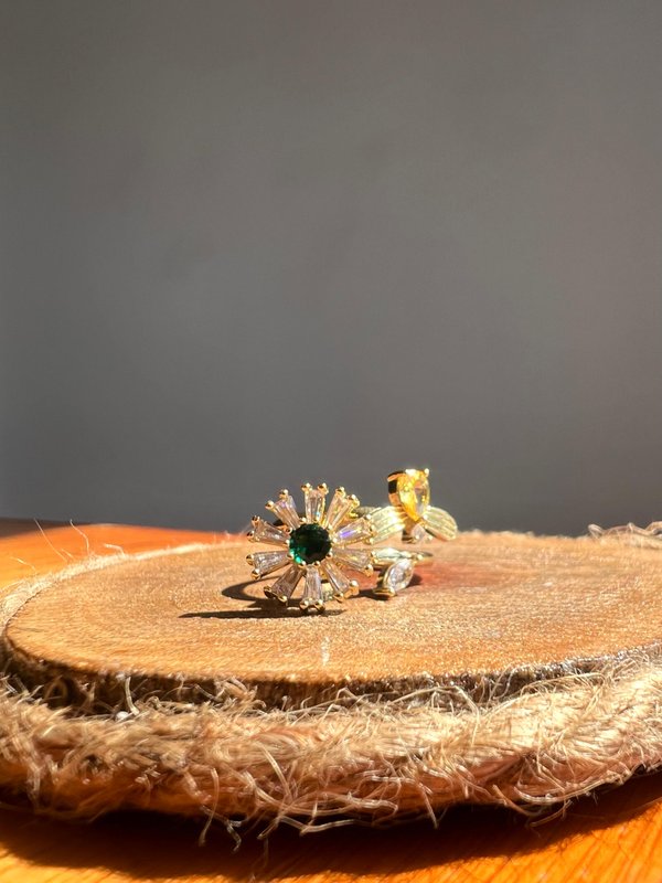 Anillo giratorio de girasol