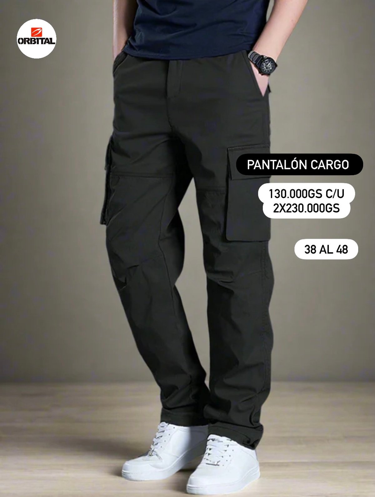 Pantalón cargo 