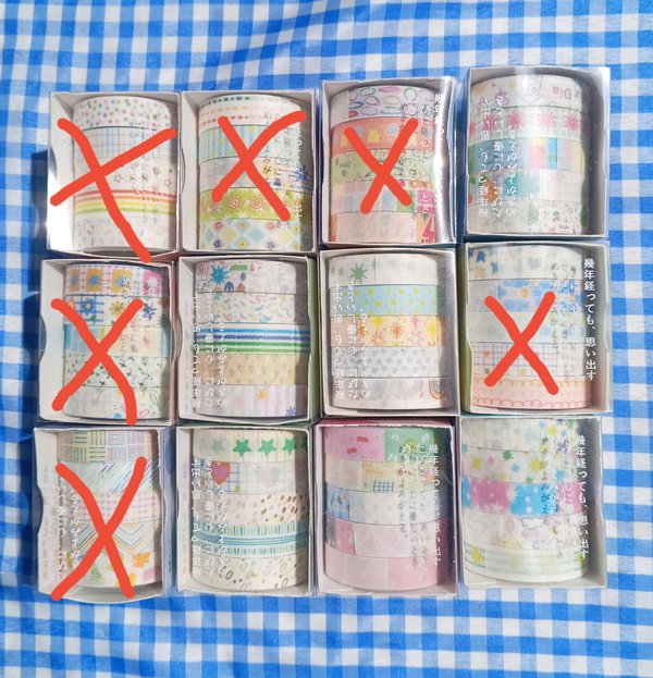 Washitapes japonesas