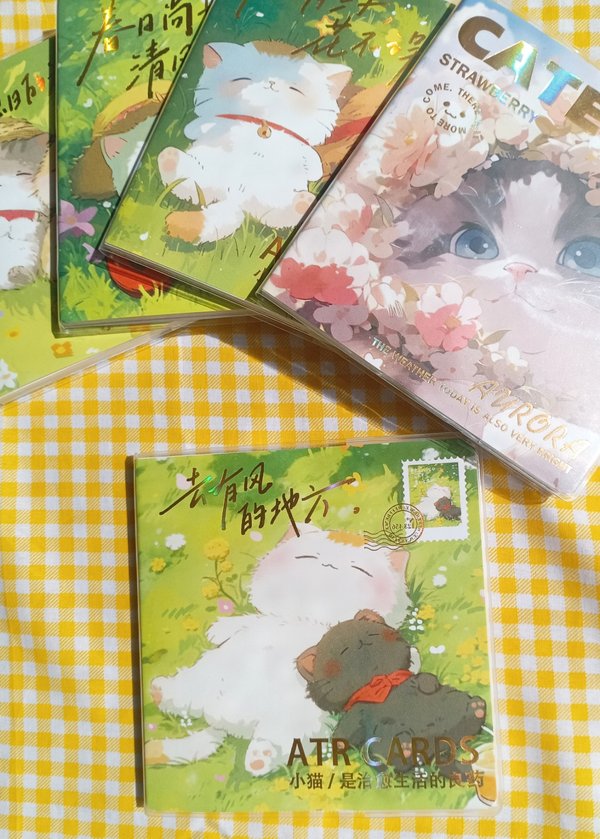 Libreta de gatitos cuadrada
