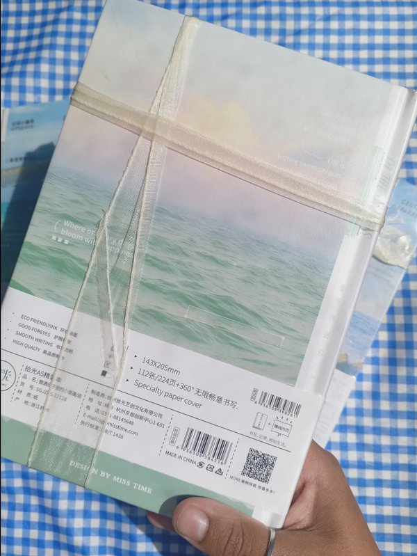 Libreta aesthetic del mar
