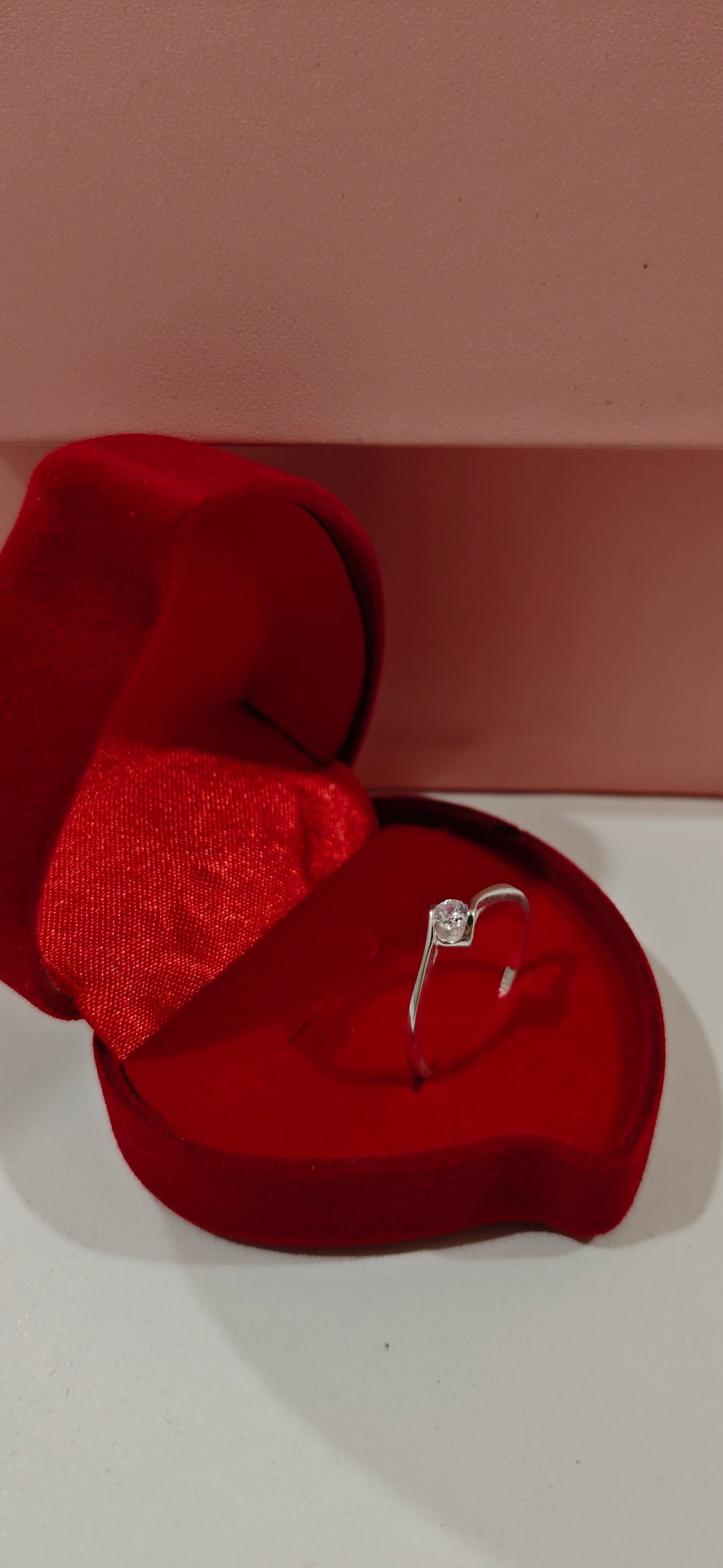 Anillo de compromiso PLATA 925 - 2