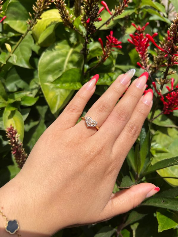 Anillo corazón  💓 