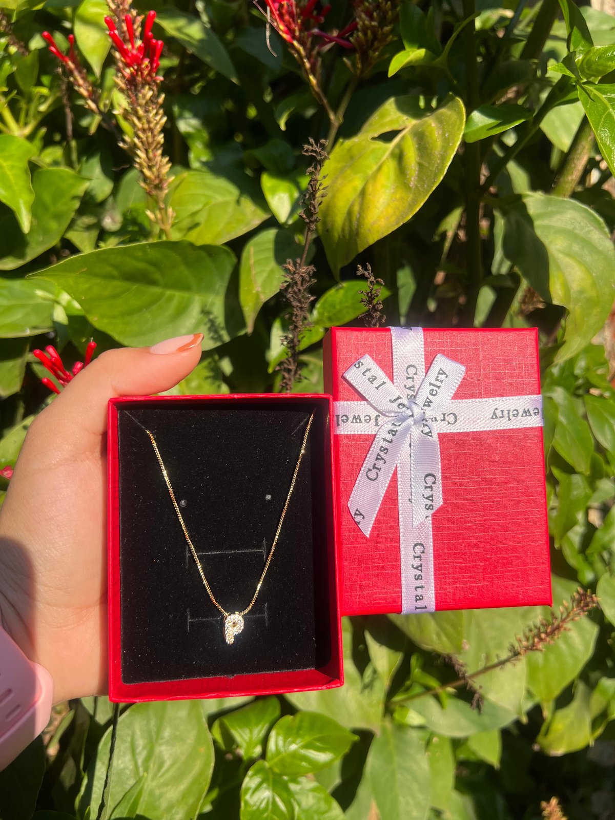 Collares con iniciales 