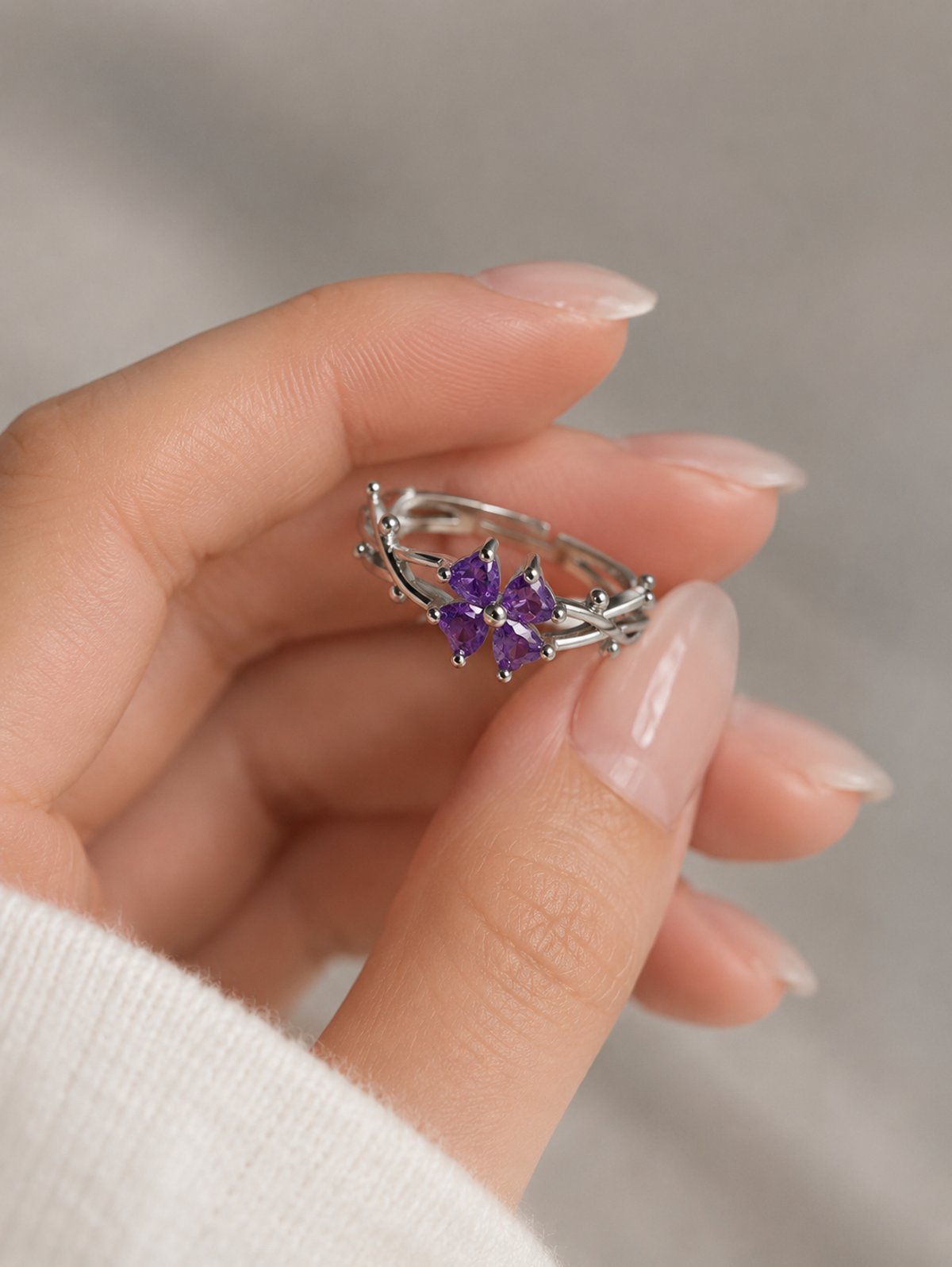 Anillo de flor imperial  - 3