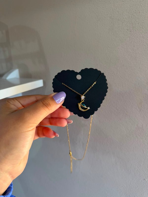 Collar luna estrella