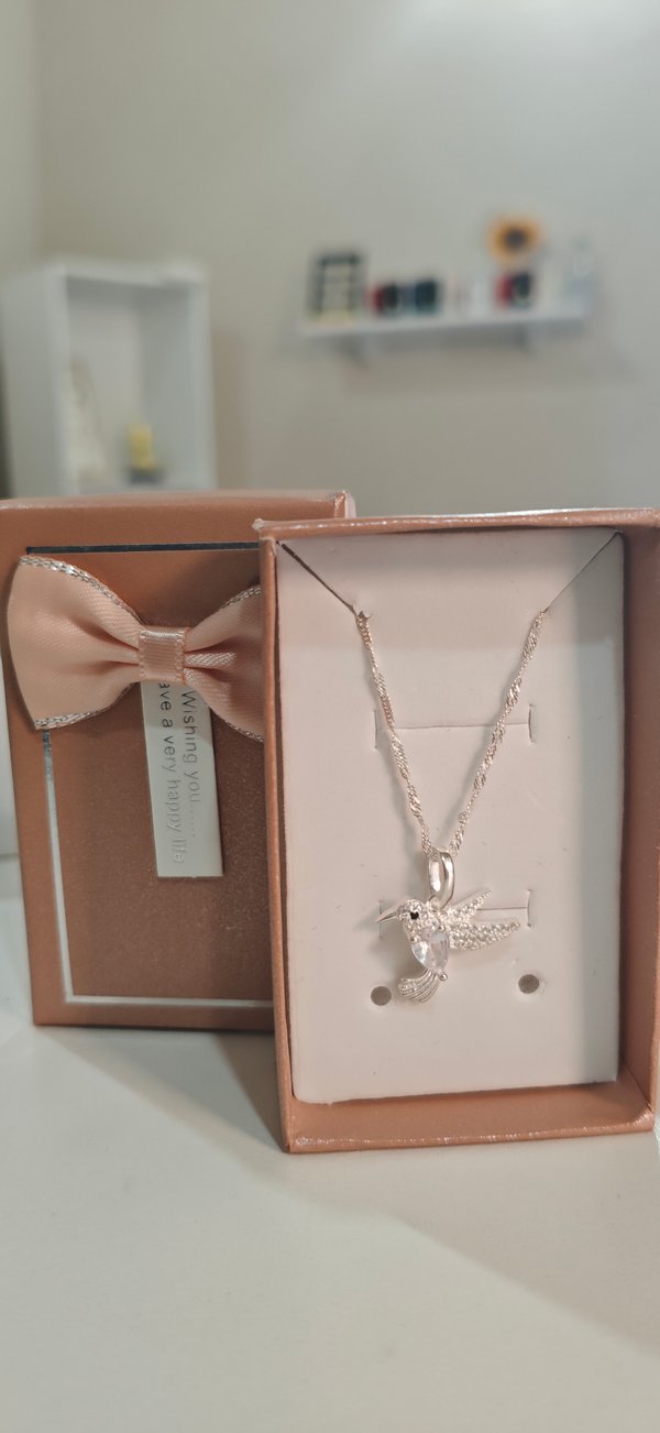 Collar Picaflor Crystal