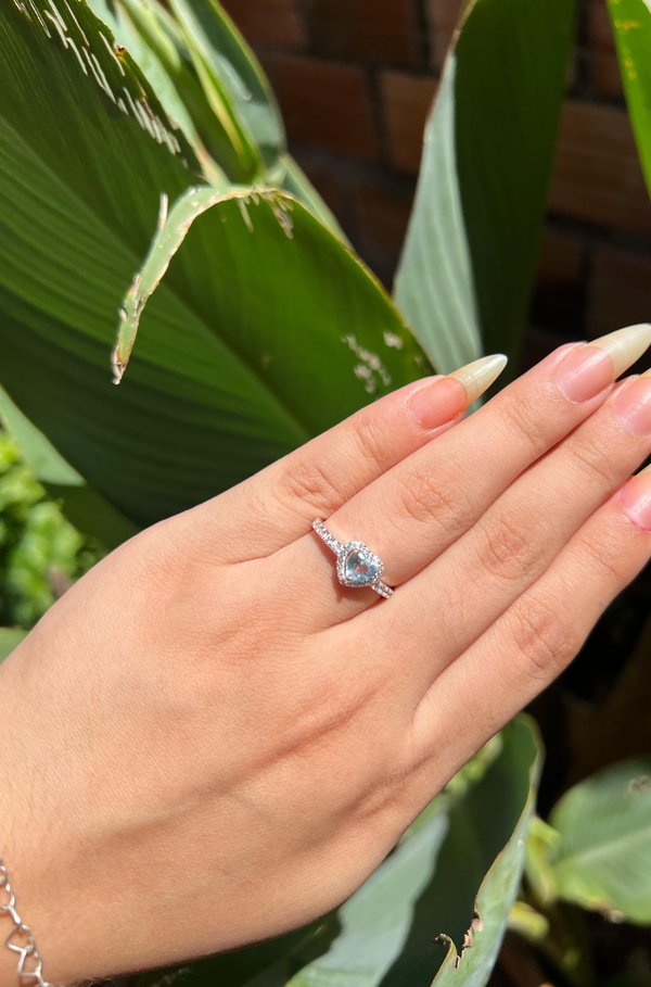 Anillo promesa celeste