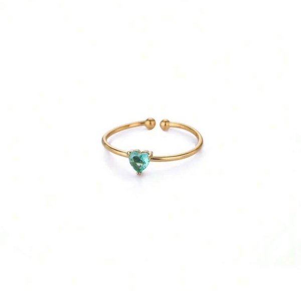Anillo mini corazón