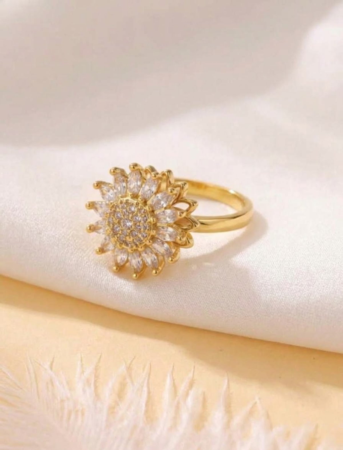 Anillo de girasol  - 2
