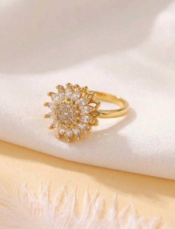 Anillo de girasol 