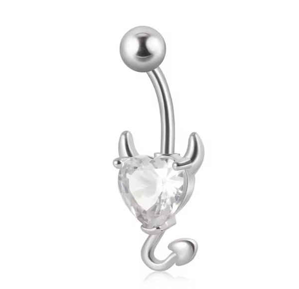 Piercing corazón flecha
