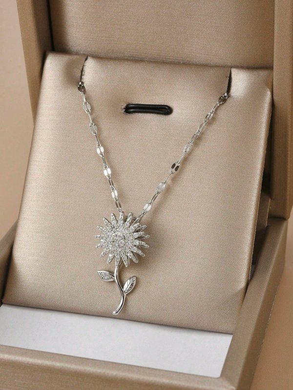 Cadenita girasol giratorio