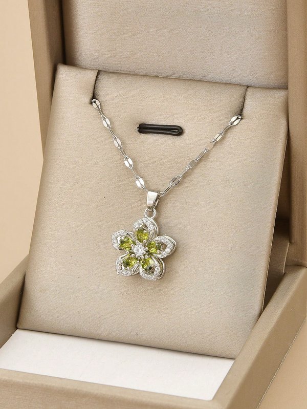 Collar Flor giratorio 