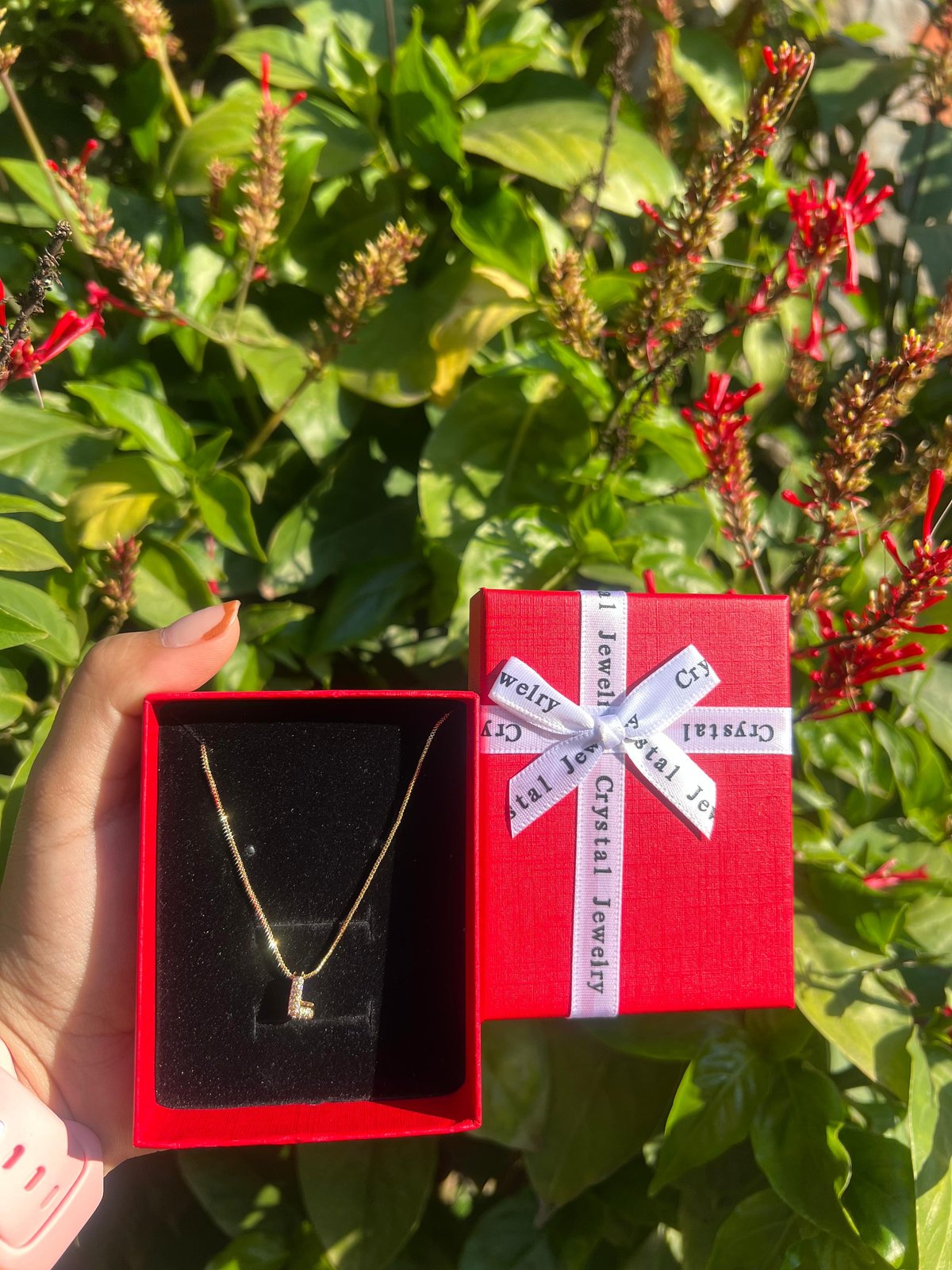 Collares con iniciales 