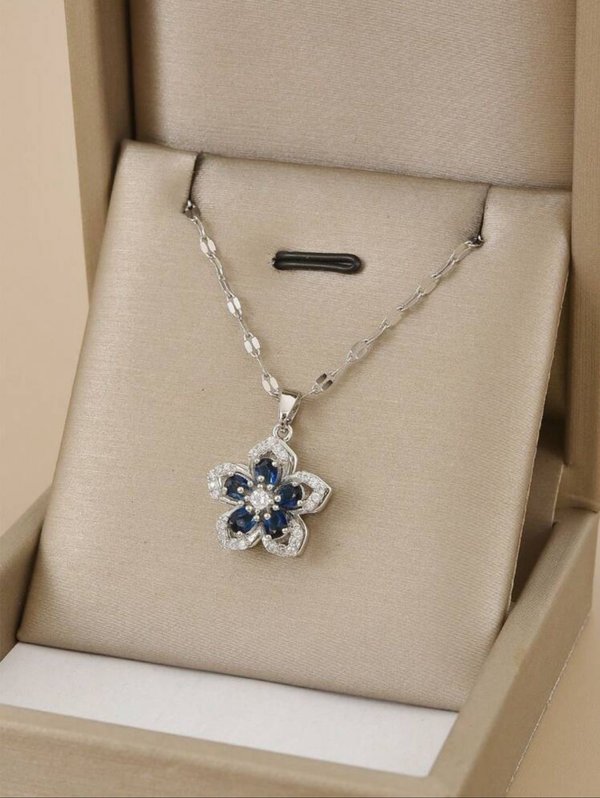 Collar flor giratorio 