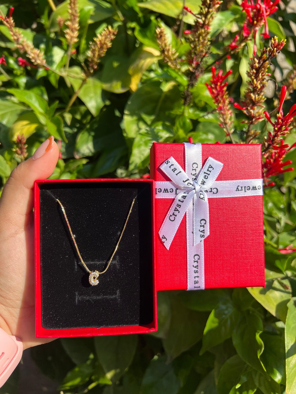 Collares con iniciales 