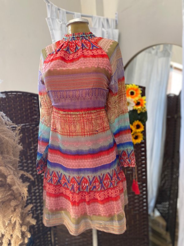 Vestido manga larga 