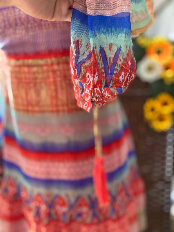 Vestido manga larga 