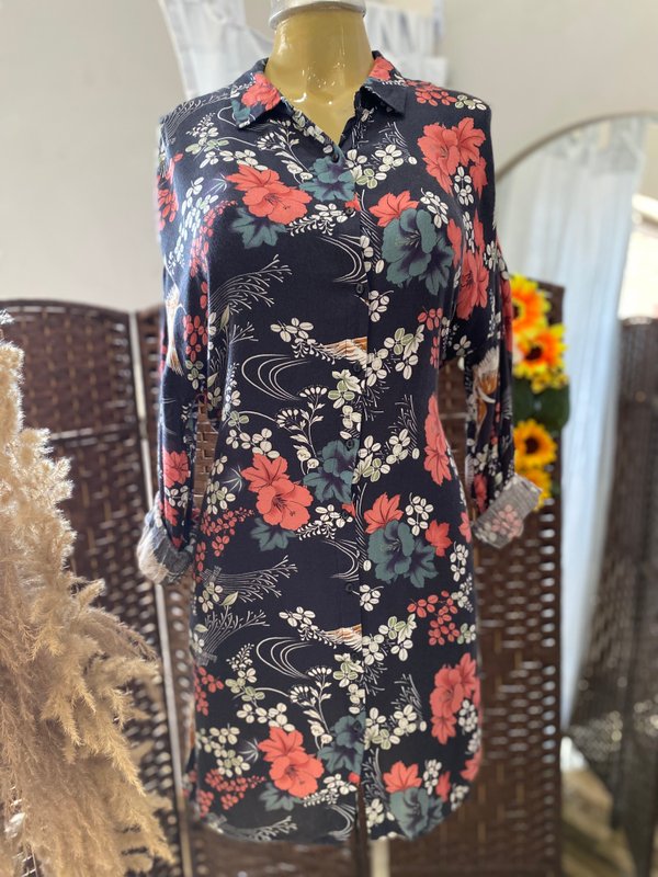 Vestido con botones 