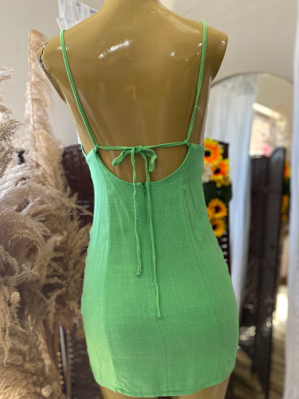 Vestido con tira 