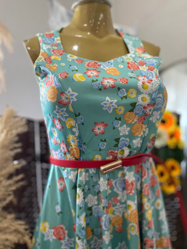 Vestido floreado 