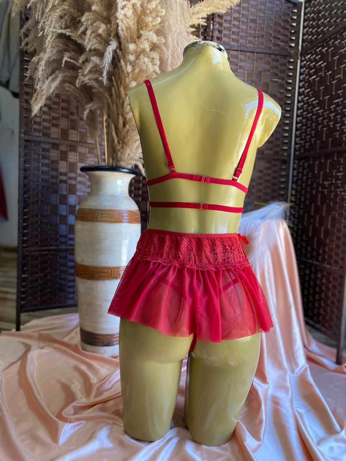 ❤️‍🔥Conjunto de lencería 3 piezas❤️‍🔥 - 4