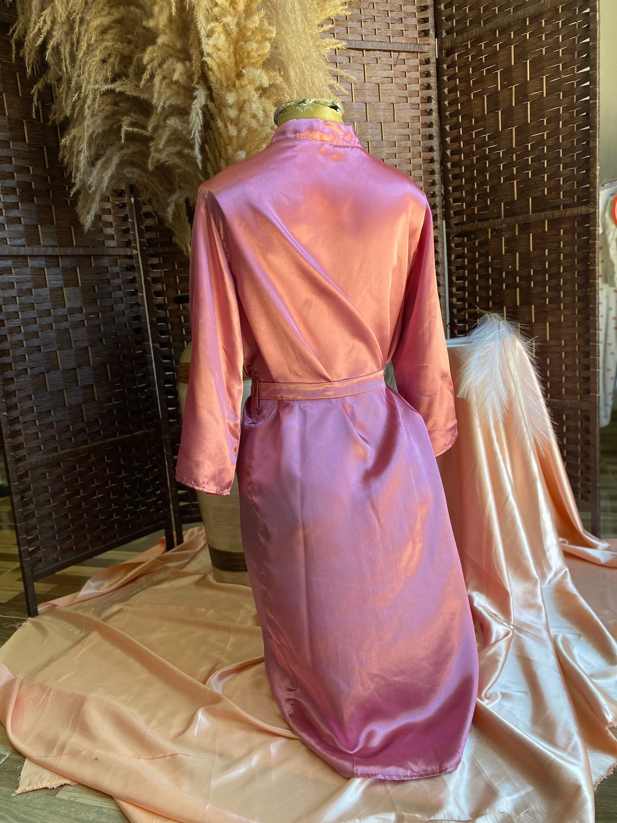 ✨Conjunto de lencería+ bata Satinada✨ - 3