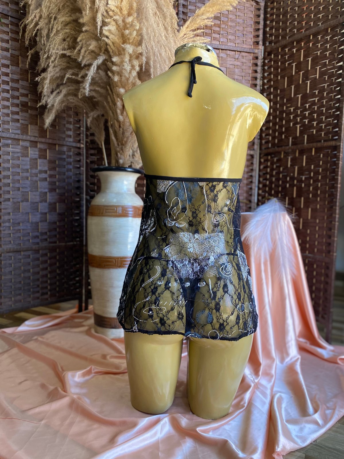 🖤Lencería en dos pieza🖤