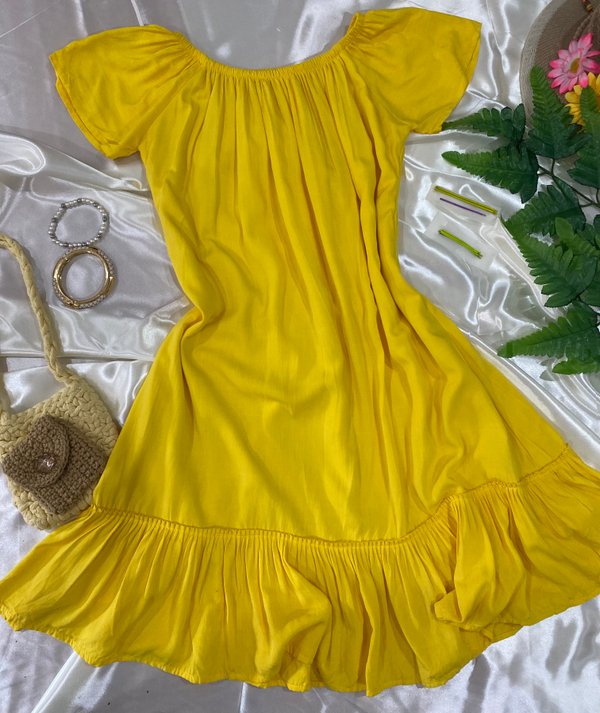 🌼Vestido Amarillo 🌼