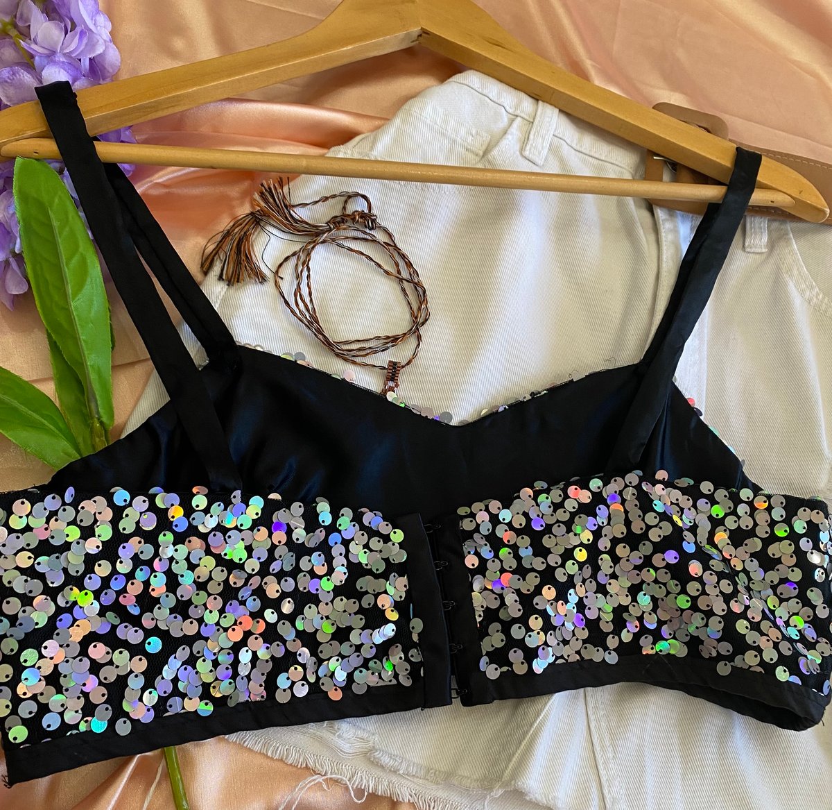 Top con lentejuelas  - 2