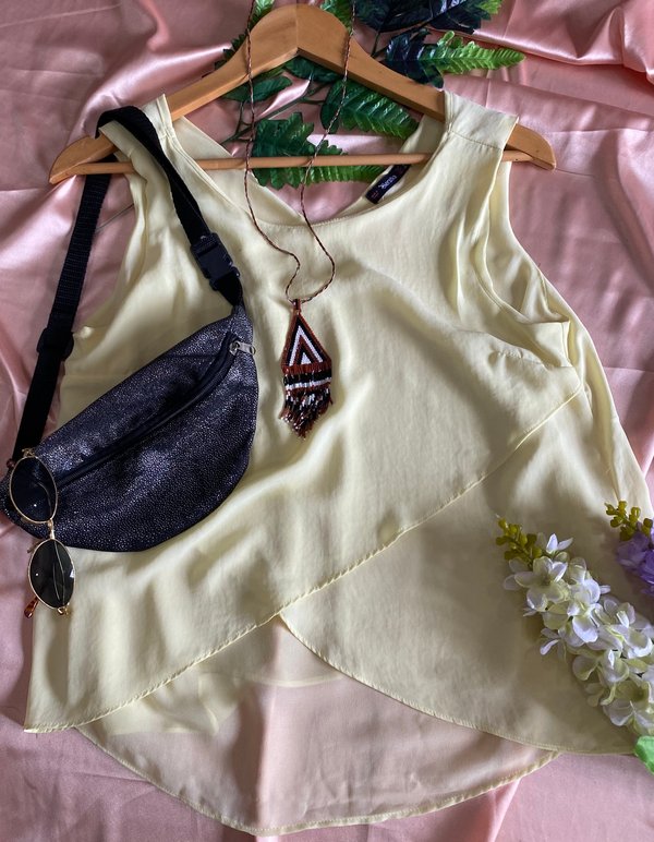 🌼Blusa con espalda doble tela 🌼