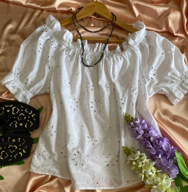 🤍Blusa manga agomada 🤍