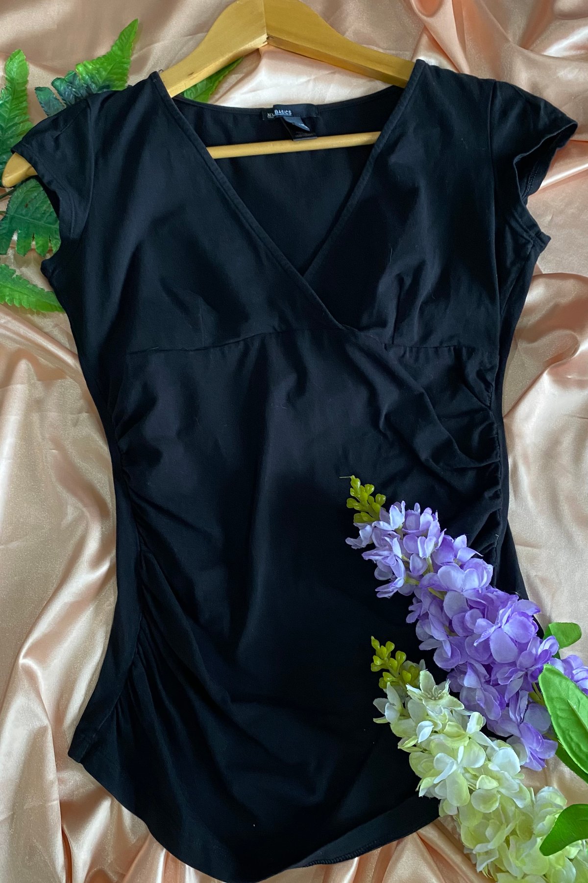 Blusa MANGO cuello V