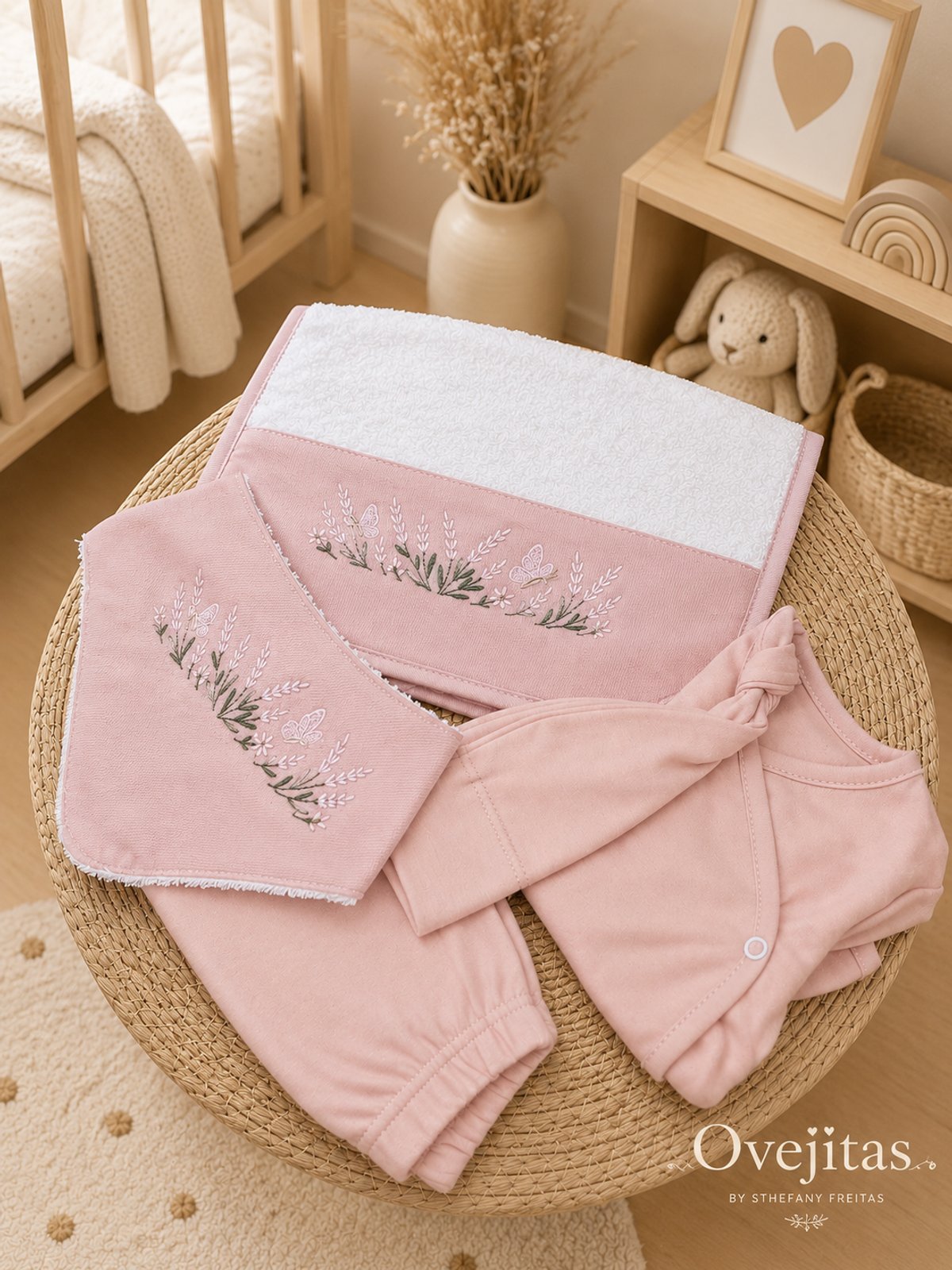 Set nacimiento Línea Premium Esencial Rosado