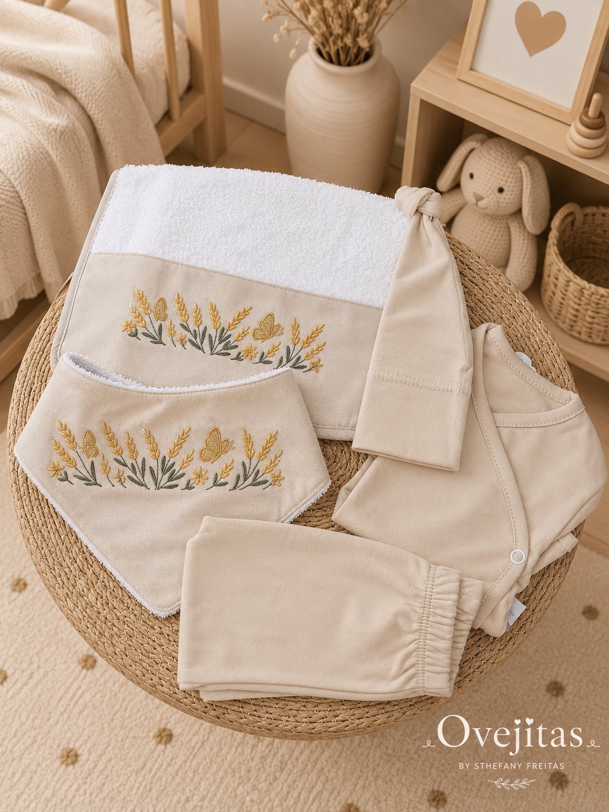 Set Nacimiento Esencial Premium Beige