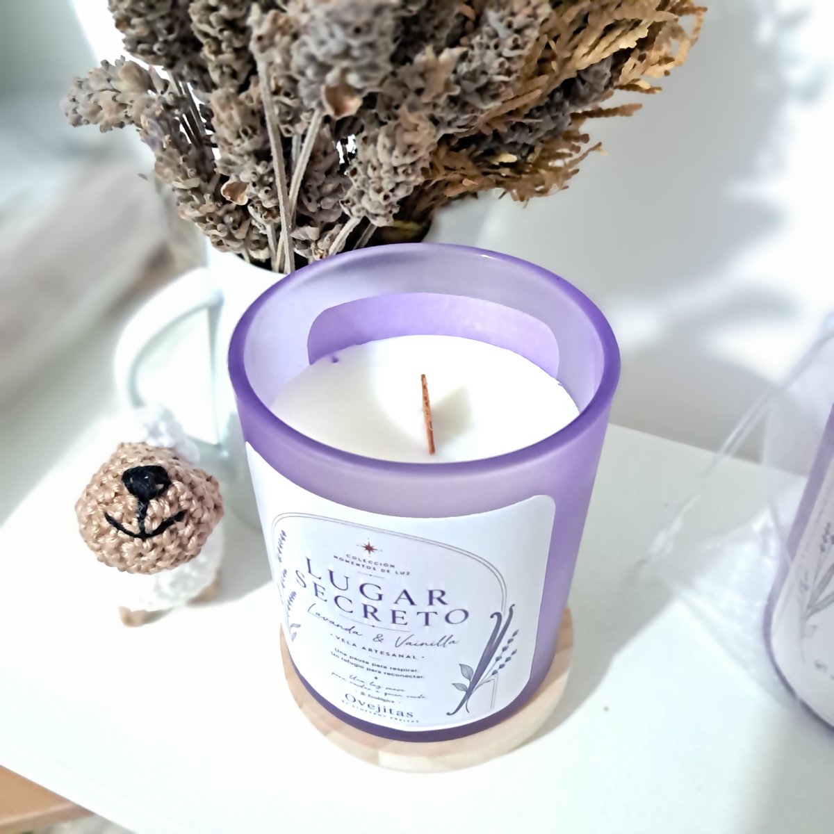 Vela Aromática y ecológica Lavanda&Vainilla 200g - 2