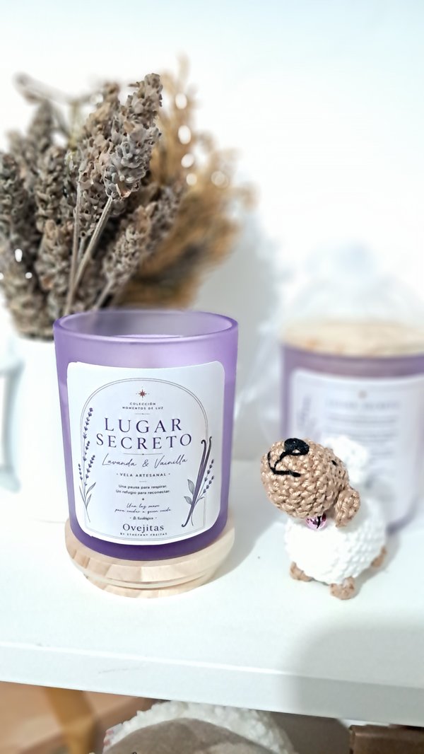 Vela Aromática y ecológica Lavanda&Vainilla 130g