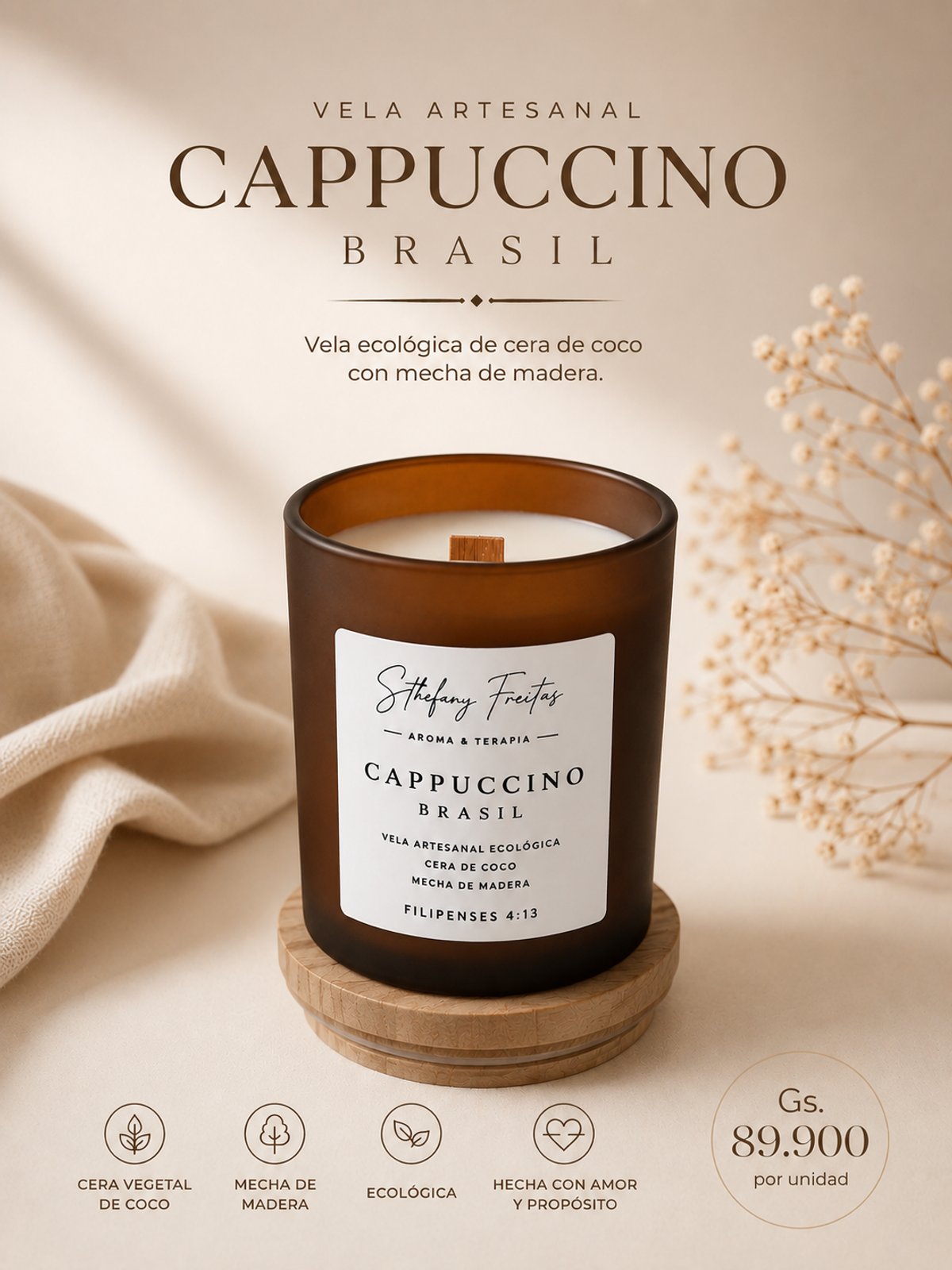 BOX Aromático 3 Velas  - 3