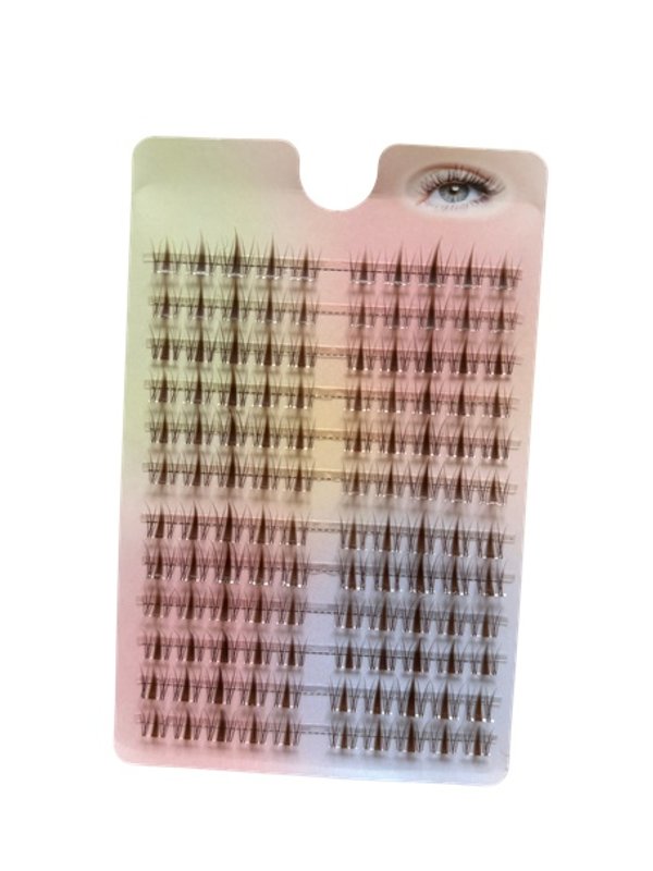 Extensiones efecto Anime color marron